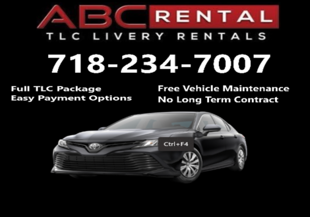 TLC Car Market - 📢!!2018-2025 Camry's!! 718-234-7007📢